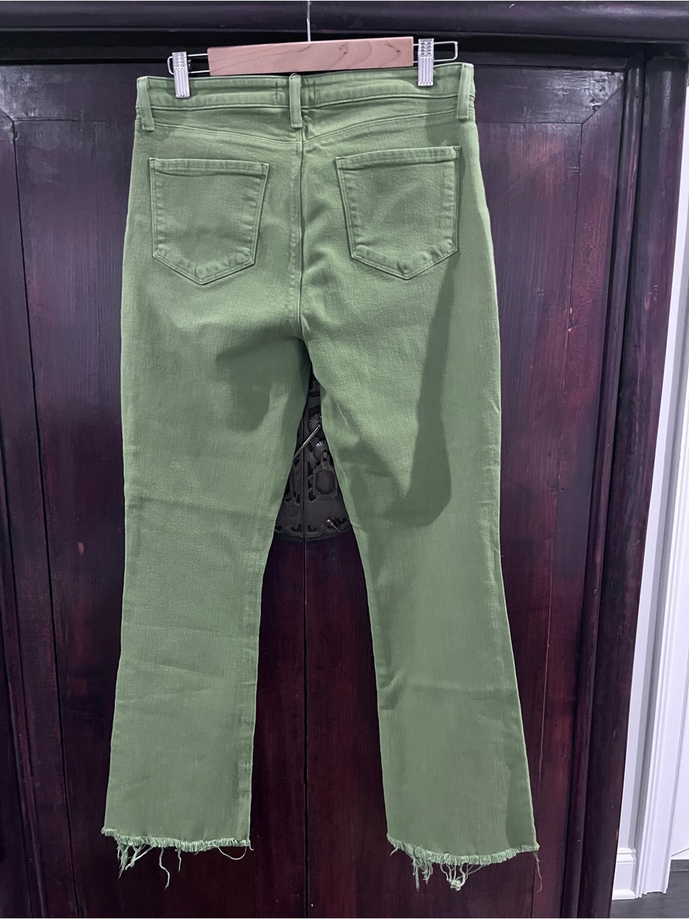 L’Agence Ruth High Rise Cactus Green Jeans-Size 31
